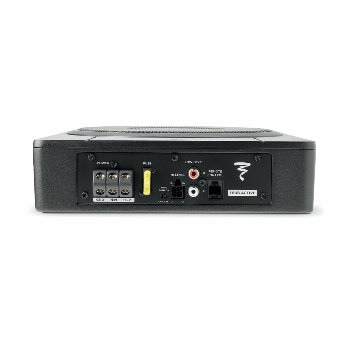 Focal ISUB Active Compact Under Seat Sub Amplified 8 Inch Car Subwoofer 130w RMS