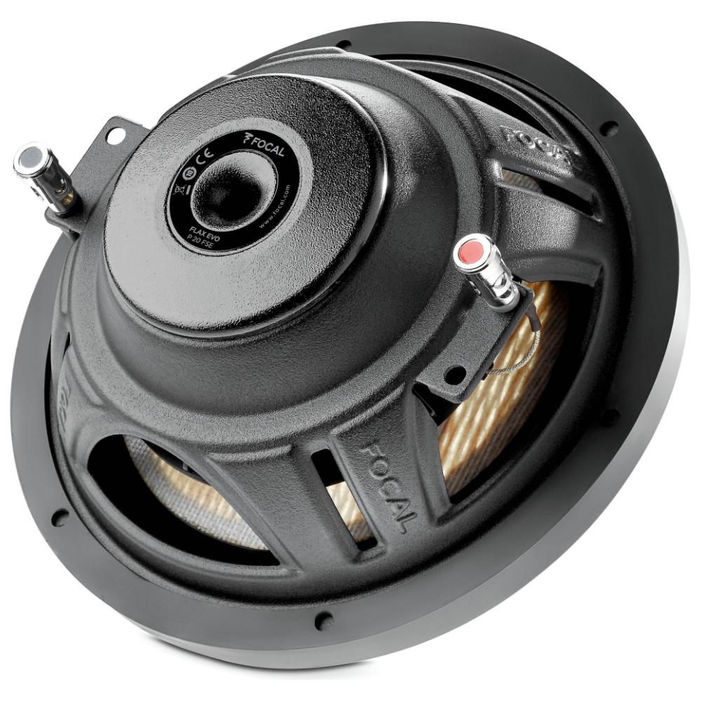 Focal P20FSE Sub Flax Evo Series Slim Shallow 8 Inch 4 Ohm Subwoofer 200w RMS