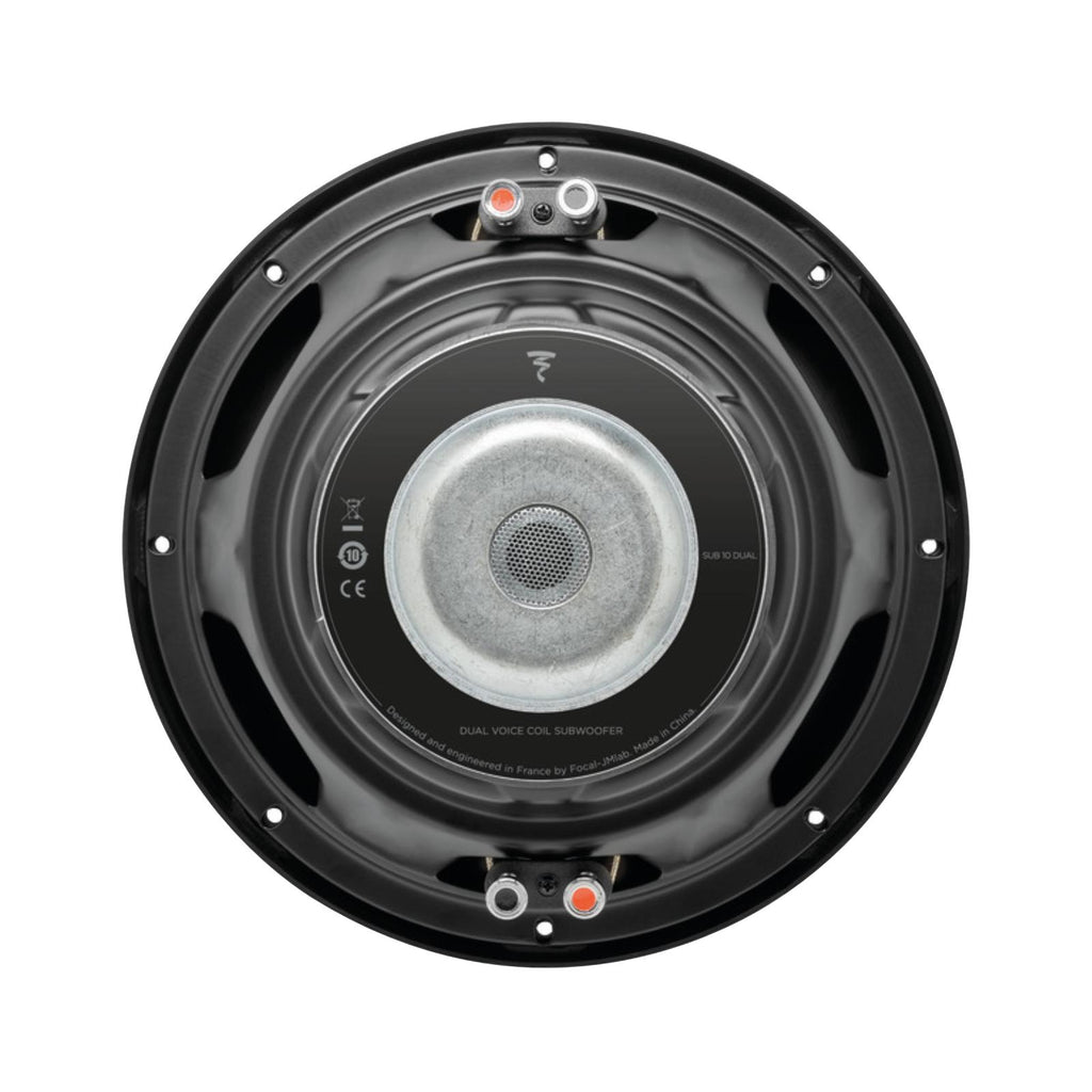 Focal Sub 10 Performance Dual Voice Coil 10 Inch 2 Ohm Car Subwoofer 250w RMS