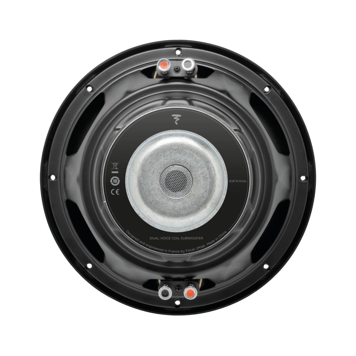Focal Sub 10 Performance Dual Voice Coil 10 Inch 2 Ohm Car Subwoofer 250w RMS