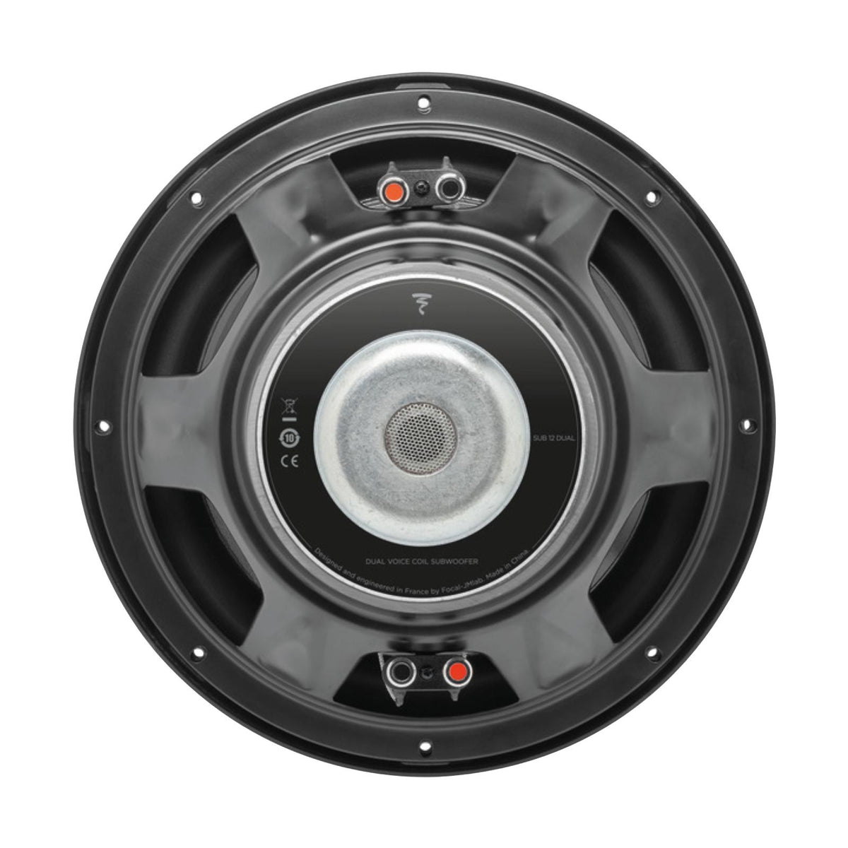Focal Sub 12 Performance Dual Voice Coil 12 Inch 2 Ohm Car Subwoofer 300w RMS