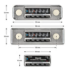 Blaupunkt Frankfurt Stereo Classic Retro Car Radio Bluetooth USB AUX DAB