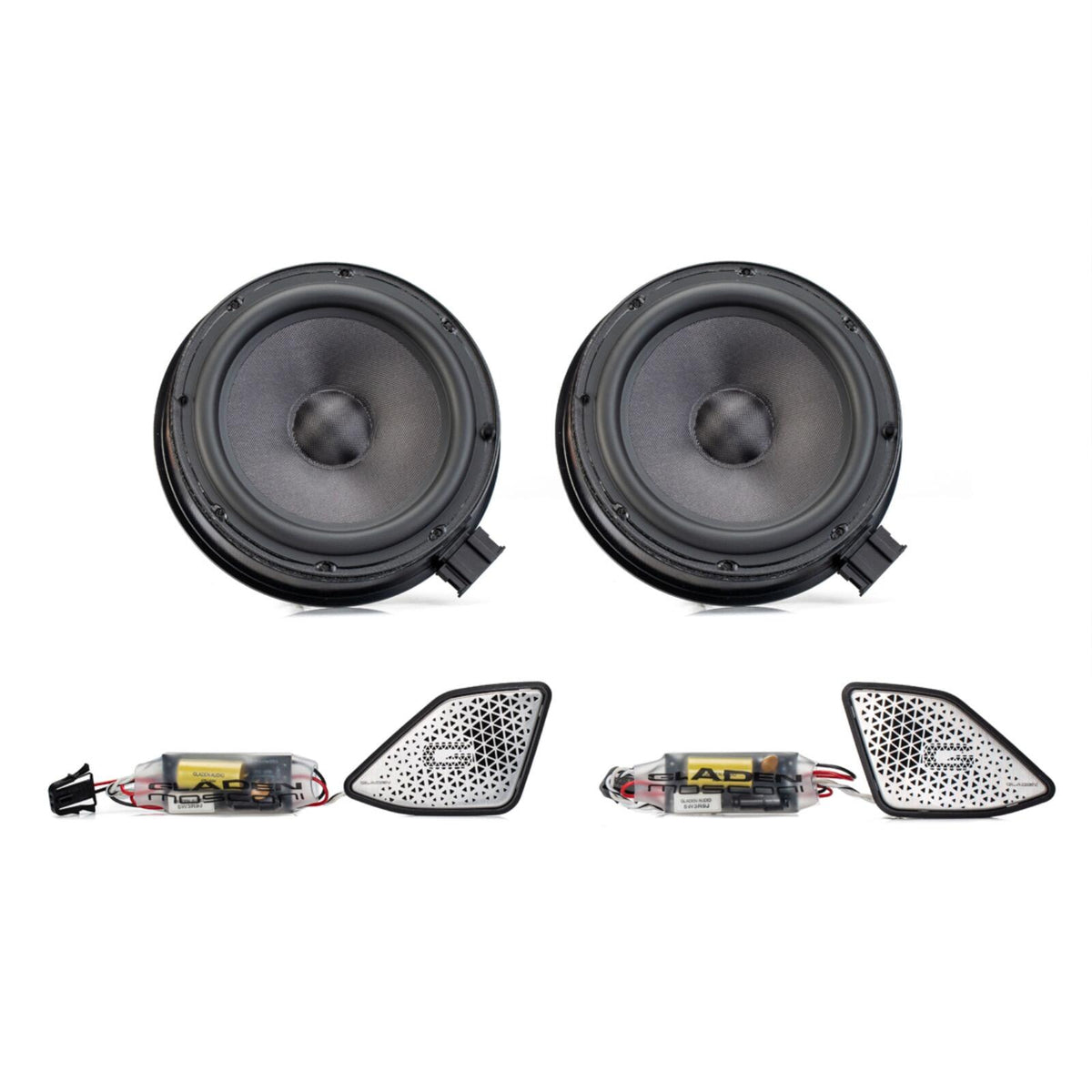 Gladen One T6.1 Appearance 6.5" Speakers & Tweeters for Volkswagen Transporter