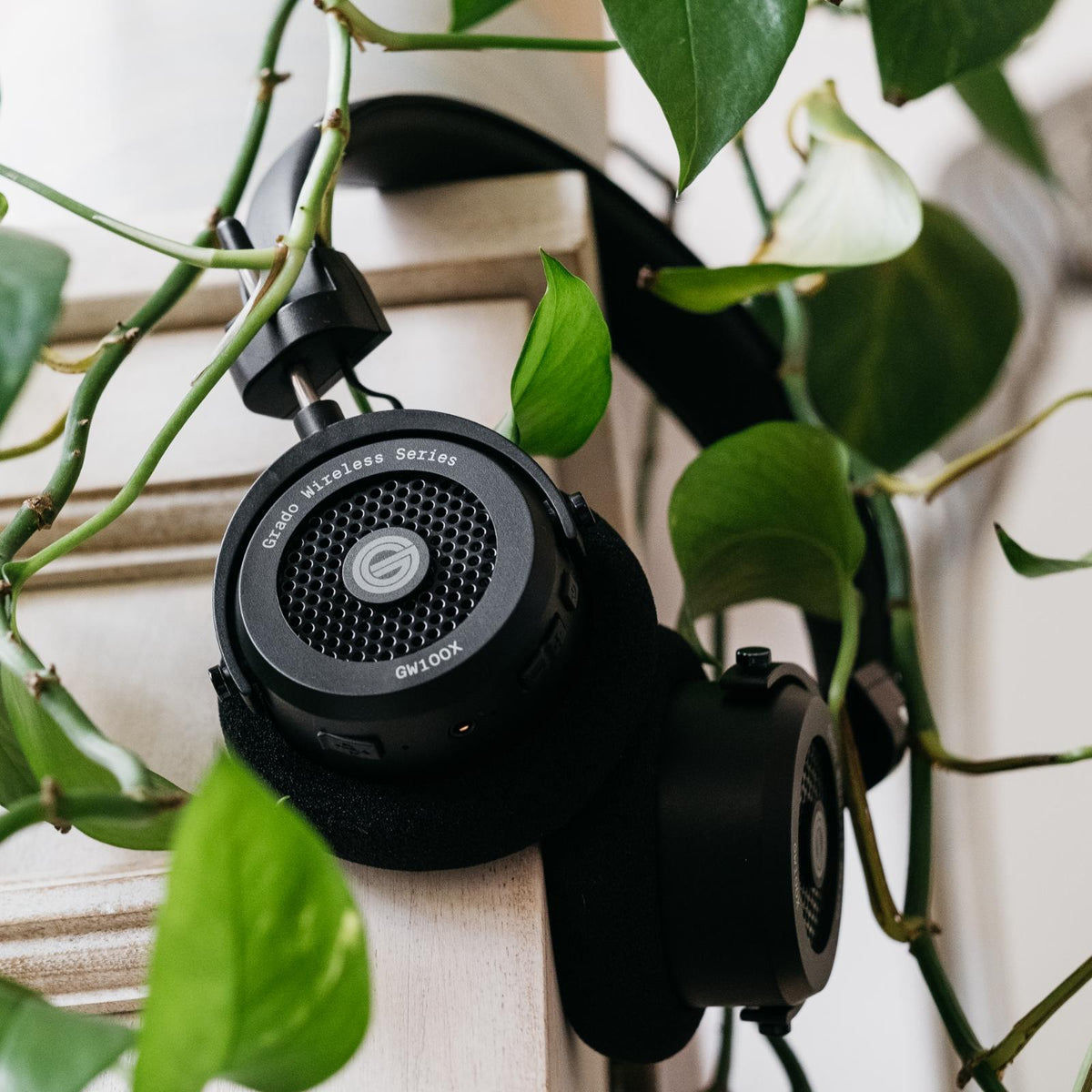 Grado GW100X Wireless Bluetooth 5.2 USB C 3.5mm AUX Open Air Stereo Headphones