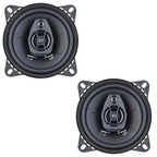 Ground Zero Iridium GZIF 4.0 10cm 2 Way Car Van Coaxial Door Speakers 60w RMS