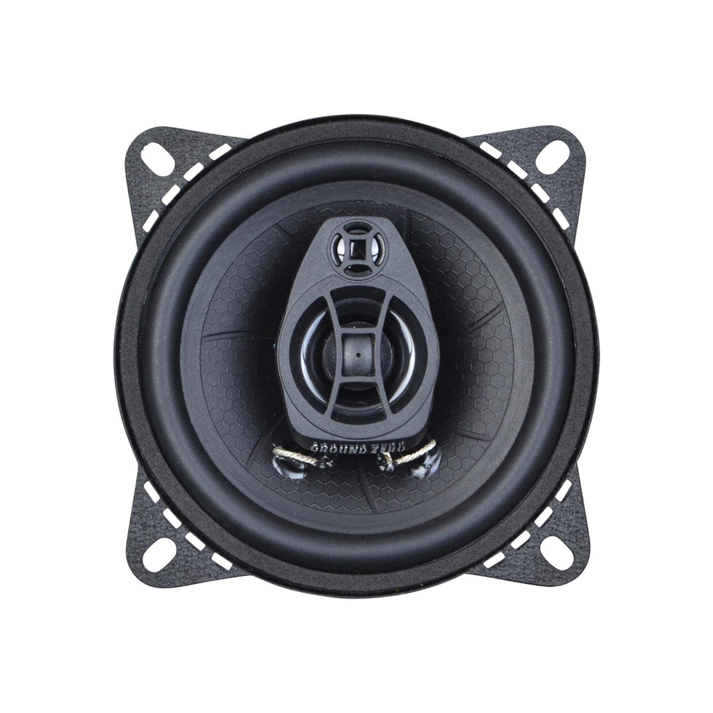 Ground Zero Iridium GZIF 4.0 10cm 2 Way Car Van Coaxial Door Speakers 60w RMS