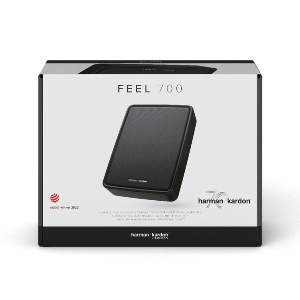 Harman Kardon Feel 700 Underseat Sub 7 Inch Active Subwoofer Enclosure 125w RMS