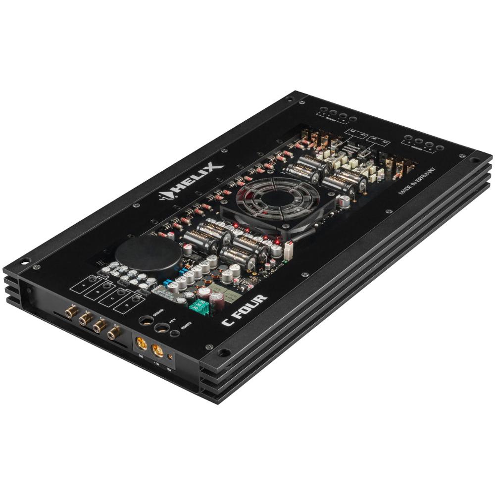 Helix C Four 4 Channel Class A B High End Amplifier Active Crossover 4x150w RMS