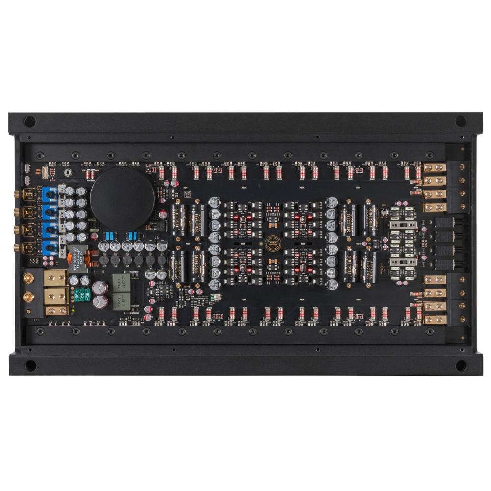 Helix C Four 4 Channel Class A B High End Amplifier Active Crossover 4x150w RMS