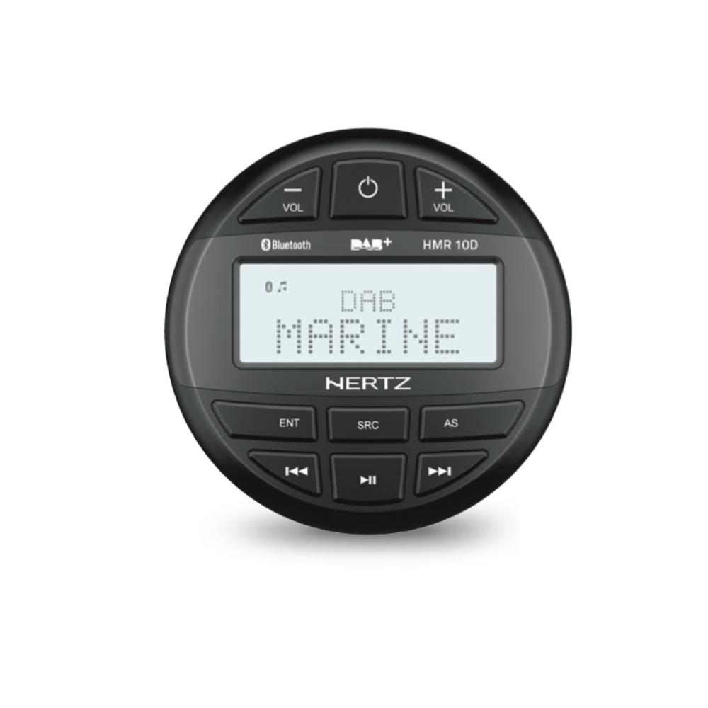 Hertz HMR 10 D Marine Digital Media Receiver Bluetooth USB DAB Source Unit 4x50w