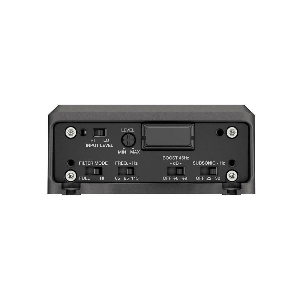 Hertz PowerSports HMP 1D Marine 1 Channel Mono Subwoofer Amp Amplifier 300w RMS
