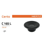 Hertz Cento C 165 L 6.5" 17cm Car Door Component Woofer Speakers 80w RMS Pair