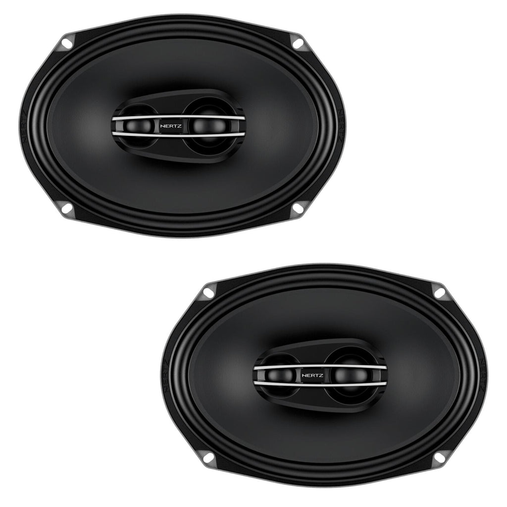 Hertz Cento CPX 690 Pro 6x9" 3 Way Parcel Shelf Coaxial Speakers 120w RMS Pair