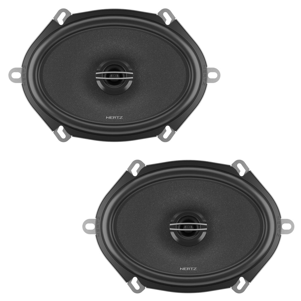 Hertz Cento CX 570 5x7 Inch 2 Way Car Door Shelf Coaxial Speakers 70w RMS Pair