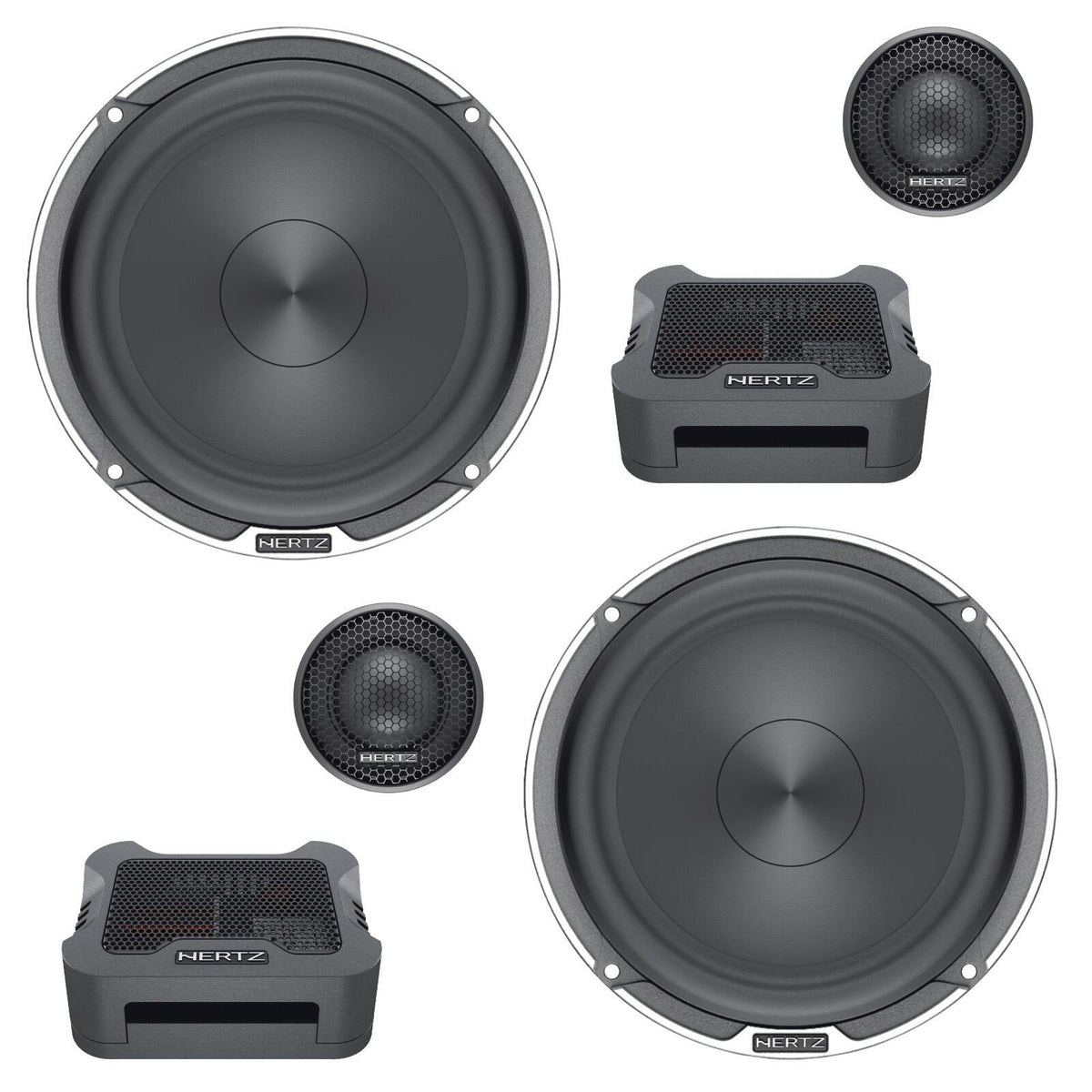 Hertz Mille Pro MPK 165.3 6.5" 16.5cm Car 2 Way Component Speaker 110w RMS Pair