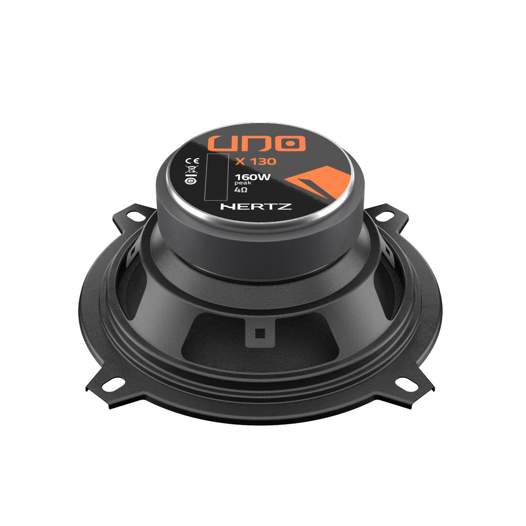 Hertz UNO X 130 5" 13cm 130mm 2 Way Car Door Coaxial Speaker Kit 40w RMS Pair