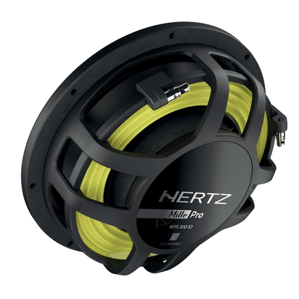 Hertz Mille Pro MPS 300 S2 Sub 12 Inch 30cm Shallow Car Subwoofer 2 Ohm 500w RMS