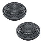 Hertz Mille Pro MP 28.3 Car Audio Tetolon Dome 35mm Tweeters 180w Peak Pair