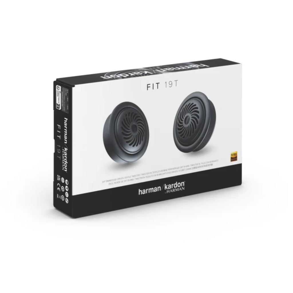 Harman Kardon FIT 19T Fit Series 0.75 Inch Hi-Res Component Tweeters 50w RMS
