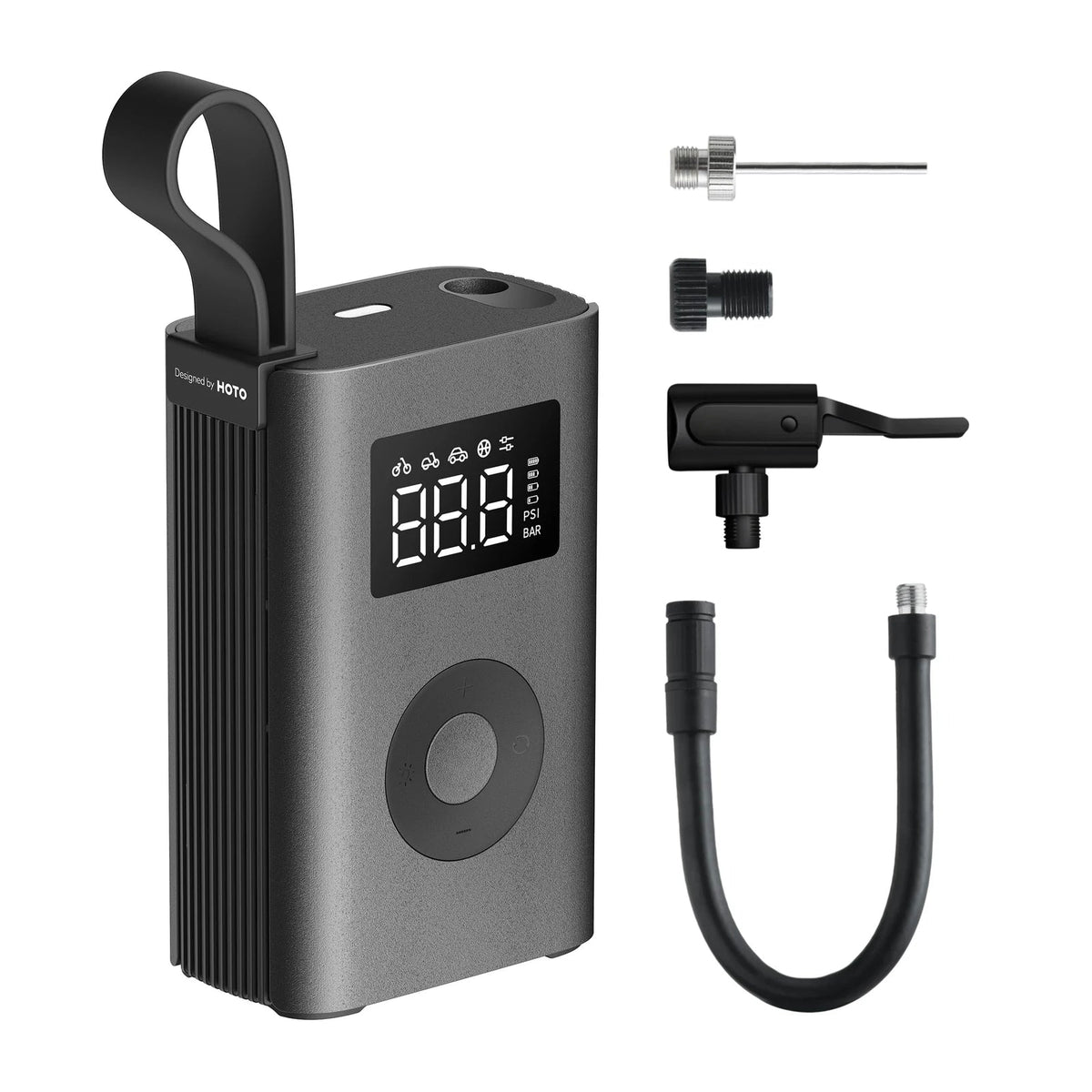 Hoto Air Pump ADV Compressor Portable Tyre Inflator Car Motorcycle Bike MTB Ball