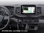 Alpine KIT-F9VW-CRA VW Crafter and MAN TGE 2017+ installation kit