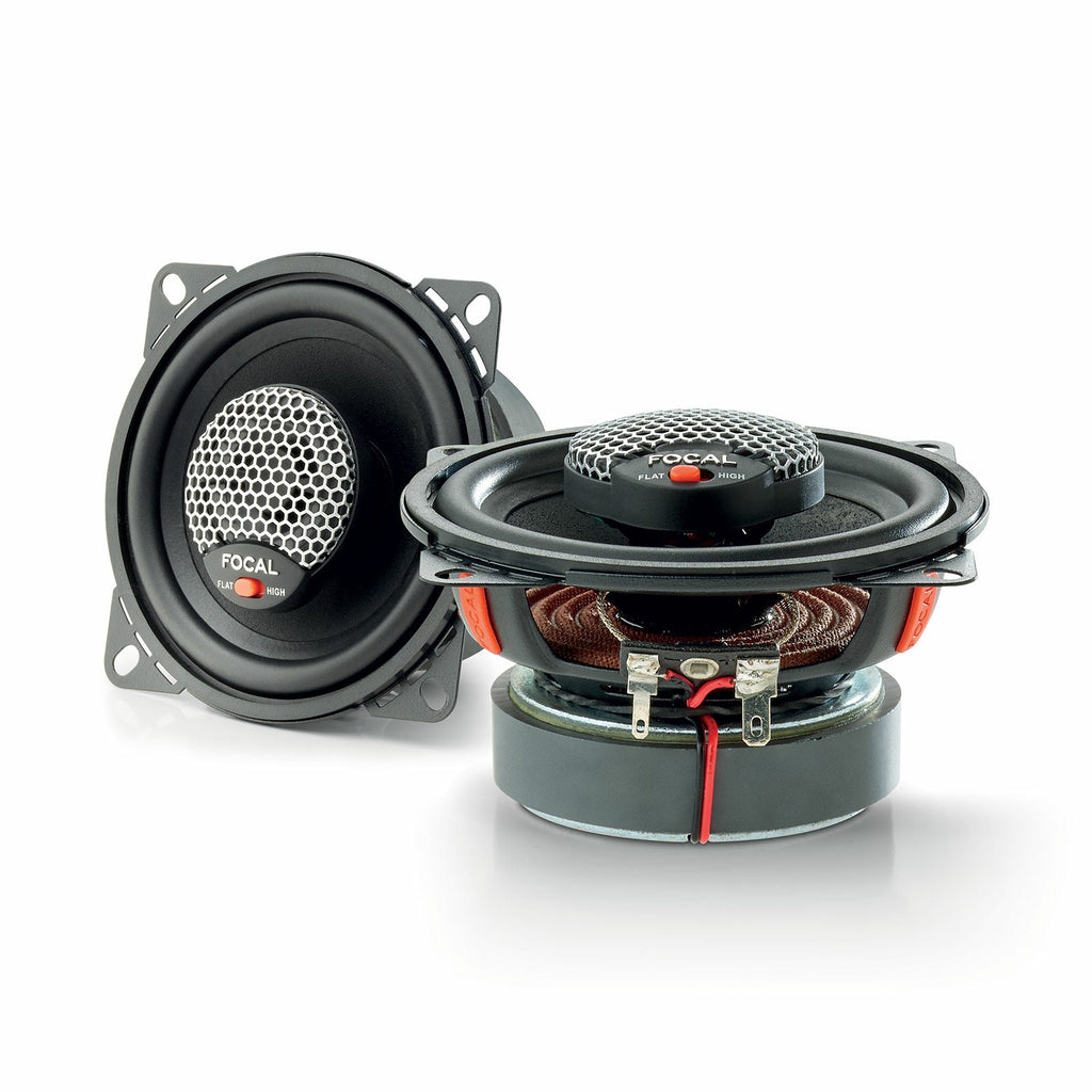 Focal ICU 100 Universal 2 Way 4 Inch Coaxial Speakers 40w RMS Pair