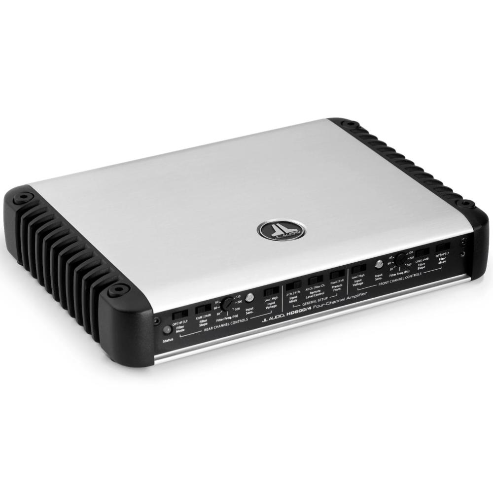 JL Audio HD600/4 HD Series 4 Channel Class D Full Range Amp Amplifier 600w RMS