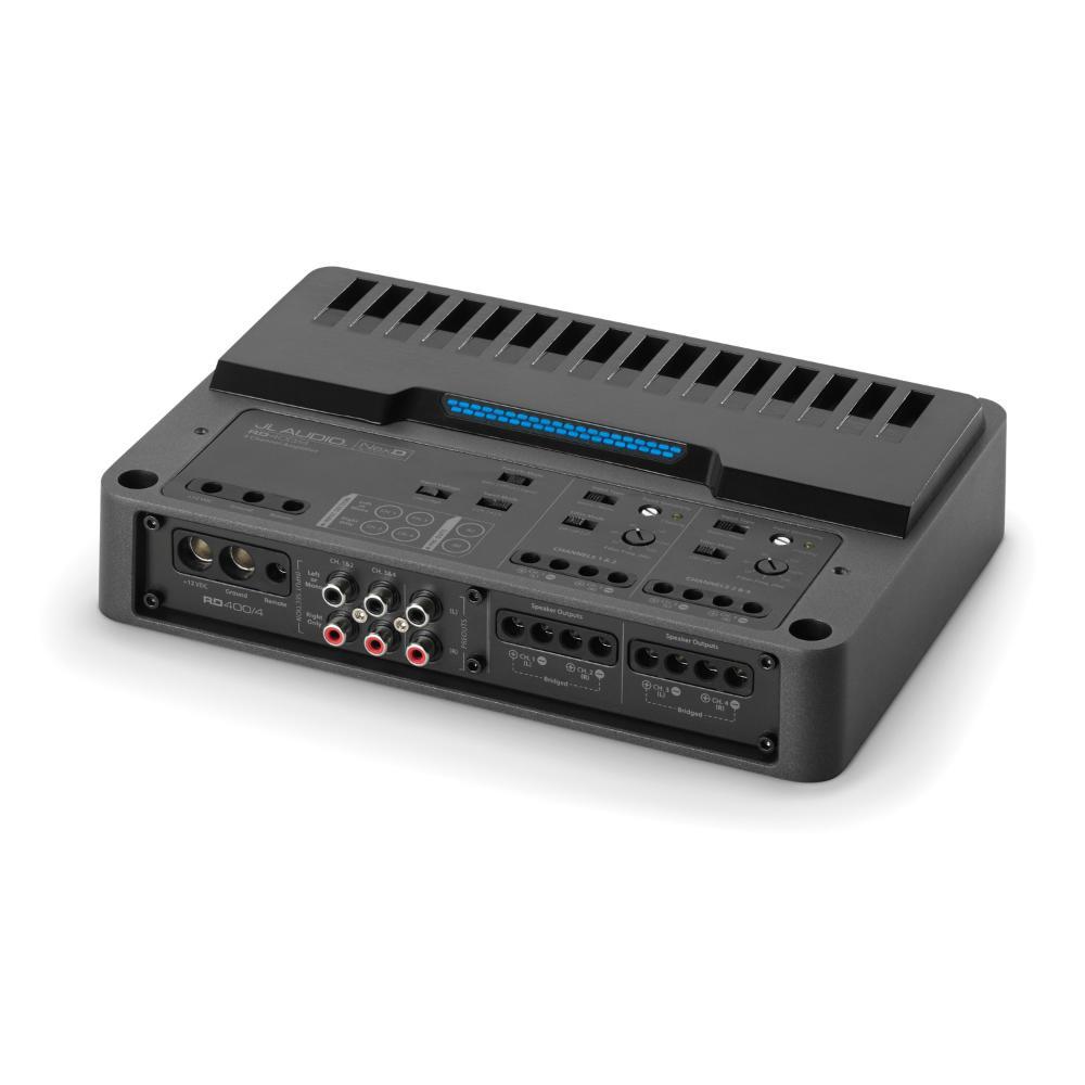 JL Audio RD400/4 Full Range Class D 4 Channel Car Speaker Amp Amplifier 400w RMS