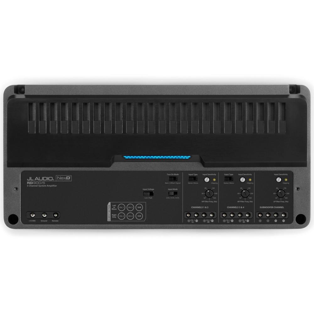 JL Audio RD900/5 RD Series Class D 5 Channel Stereo Subwoofer Amplifier 900w RMS
