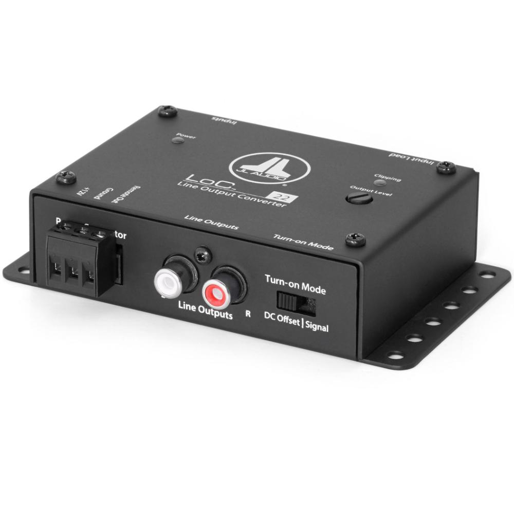 JL Audio LoC-22 Fully Active 2 Channel Speaker Level to Line Output Converter