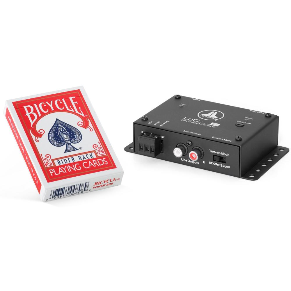 JL Audio LoC-22 Fully Active 2 Channel Speaker Level to Line Output Converter