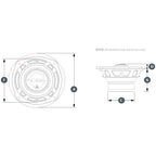 JL Audio C1-525x C1 Series 5.25" 13cm Coaxial Car Door Speakers 50w RMS Pair