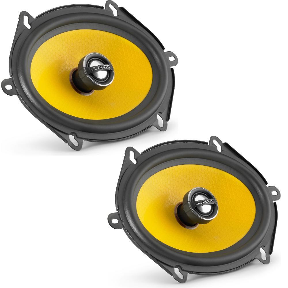 JL Audio C1-570x C1 Series 5x7" 6x8" Coaxial Car Door Speakers 50w RMS Pair