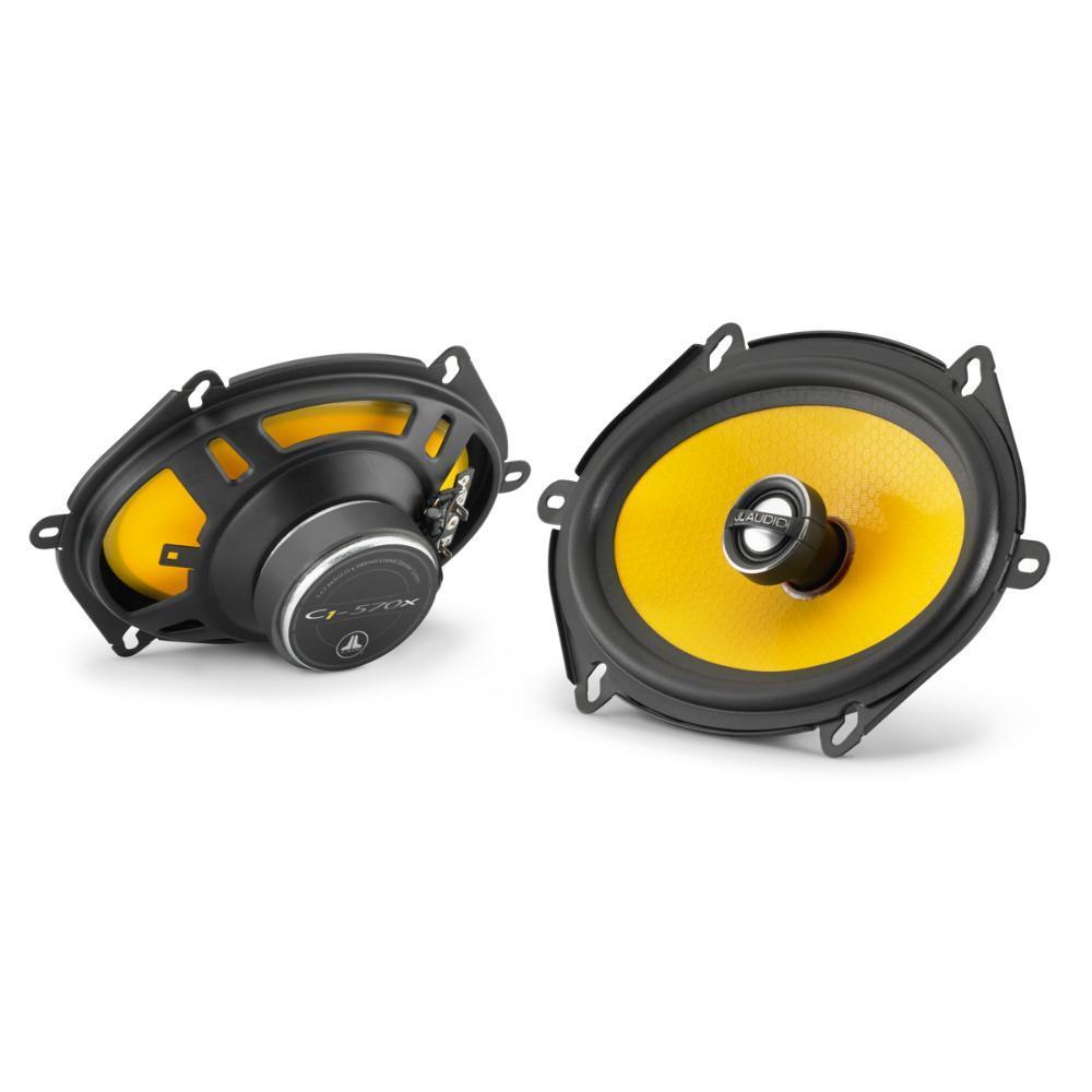 JL Audio C1-570x C1 Series 5x7" 6x8" Coaxial Car Door Speakers 50w RMS Pair