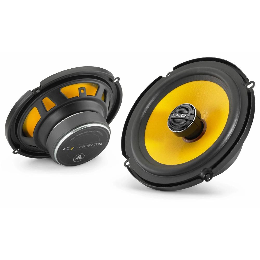 JL Audio C1-650x C1 Series 6.5" 16.5cm Coaxial Car Door Speakers 50w RMS Pair