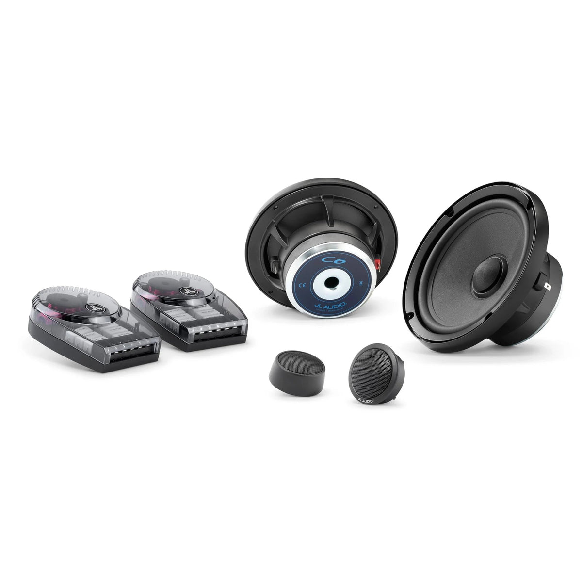 JL Audio C6-650 C6 Series 6.5" 17cm 2 Way Component Car Speakers 100w RMS Pair