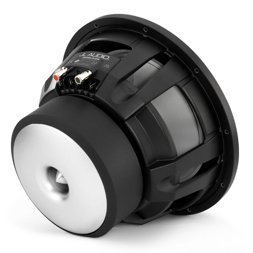 JL Audio 12W6V3-D4 W6 Series 12 Inch 30cm Dual 4 ohm Car Sub Subwoofer 600w RMS