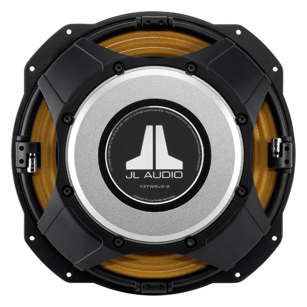 JL Audio 13TW5v2-2 13.5 Inch TW5 Series Shallow Mount Subwoofer 2 ohm 600w RMS
