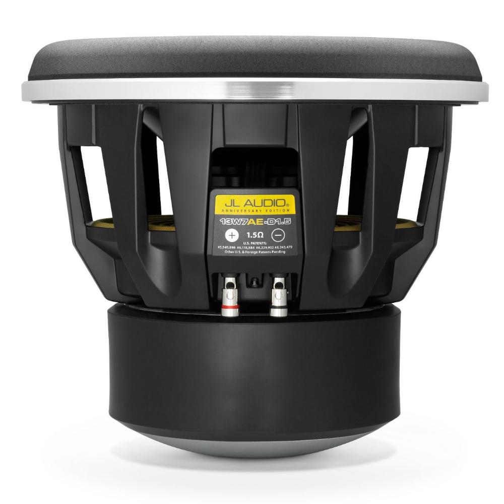 JL Audio 13W7AE-D1.5 W7 Series Anniversary Edition 13.5 Inch Subwoofer 1500w RMS