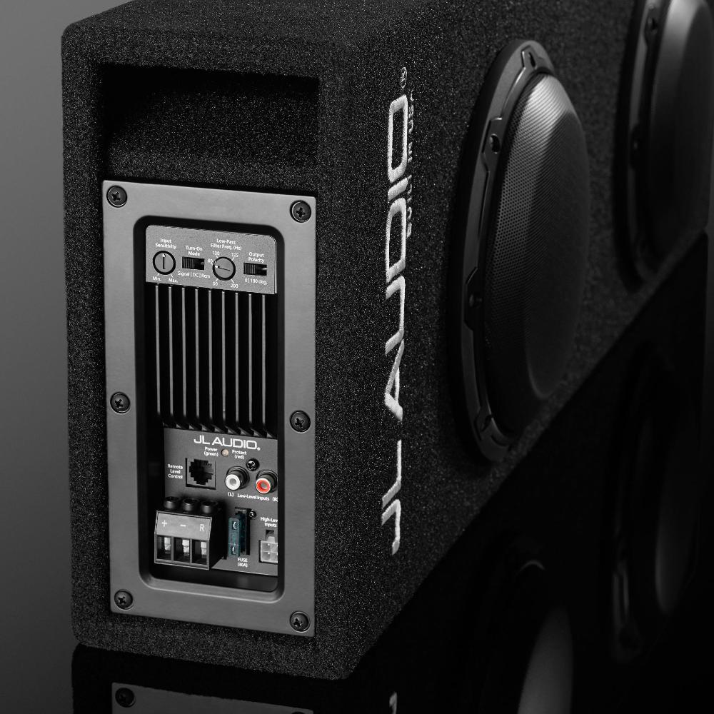JL Audio ACP208LG-W3V3 Dual 8” Active Subwoofer MicroSub+ Amplifier 500w RMS