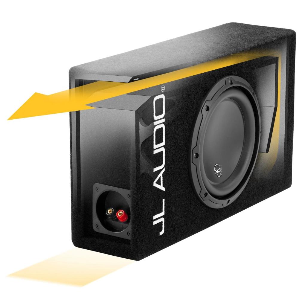 JL Audio CP108LG-W3V3 Sub 8" MicroSub Ported Subwoofer Enclosure 250w RMS