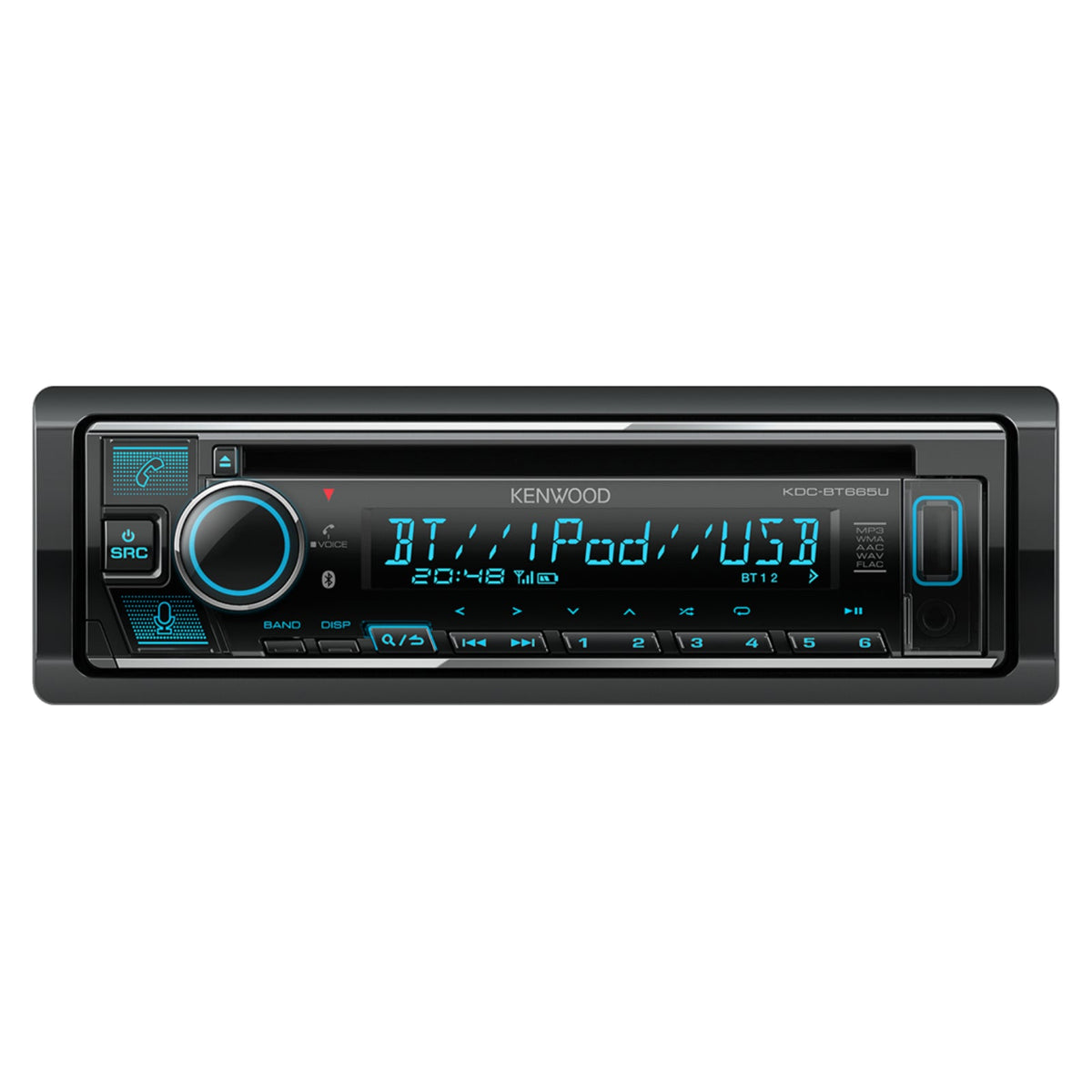Kenwood KDC-BT665U Car Stereo CD USB Bluetooth Handsfree and Music FM Radio