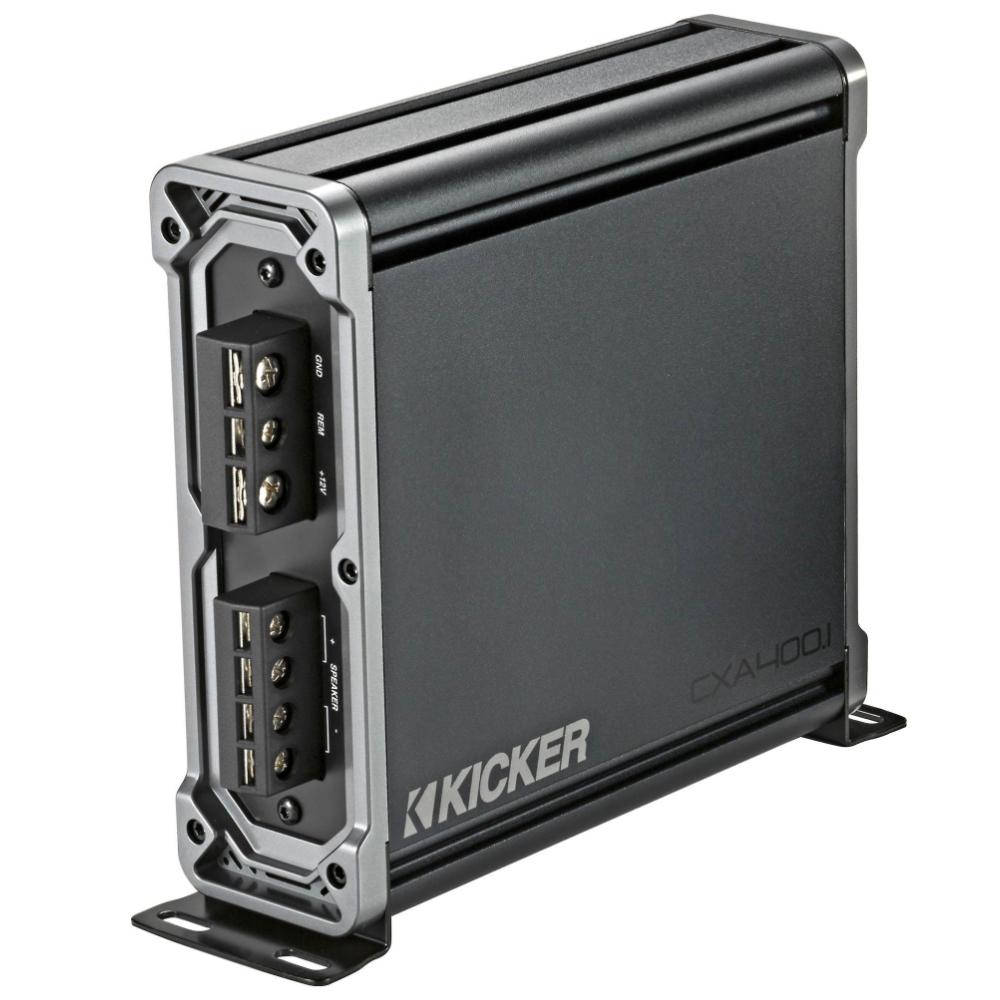 Kicker 46CXA400.1 Amp 1 Channel Mono Subwoofer Car Amplifier up to 400w RMS