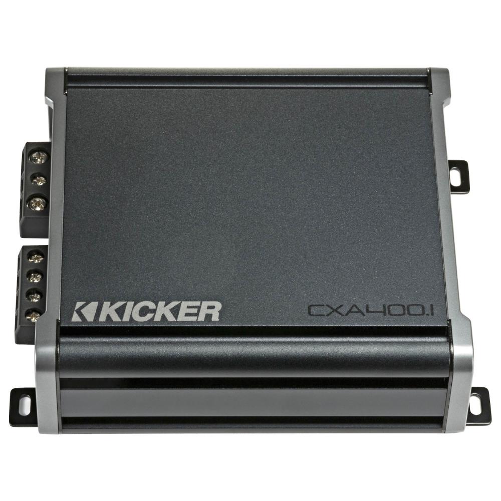 Kicker 46CXA400.1 Amp 1 Channel Mono Subwoofer Car Amplifier up to 400w RMS