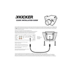 Kicker 46CXARC Remote Bass Control for CX, DX, PX and KEY500.1 Series Amplifiers
