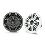 Kicker Marine 45KM654 Speakers KM Series 6.5" Coaxial White & Charcoal Grills