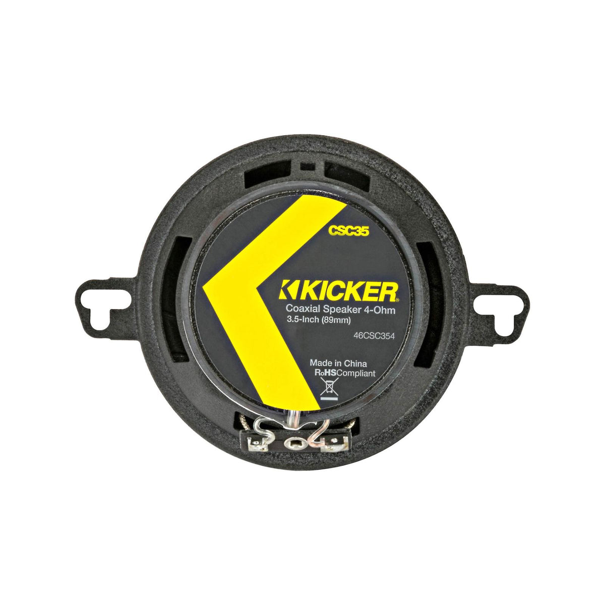 Kicker 46CSC354 CS Series 3.5" 9cm 2 Way Car Door Dash Coaxial Speakers 30w RMS