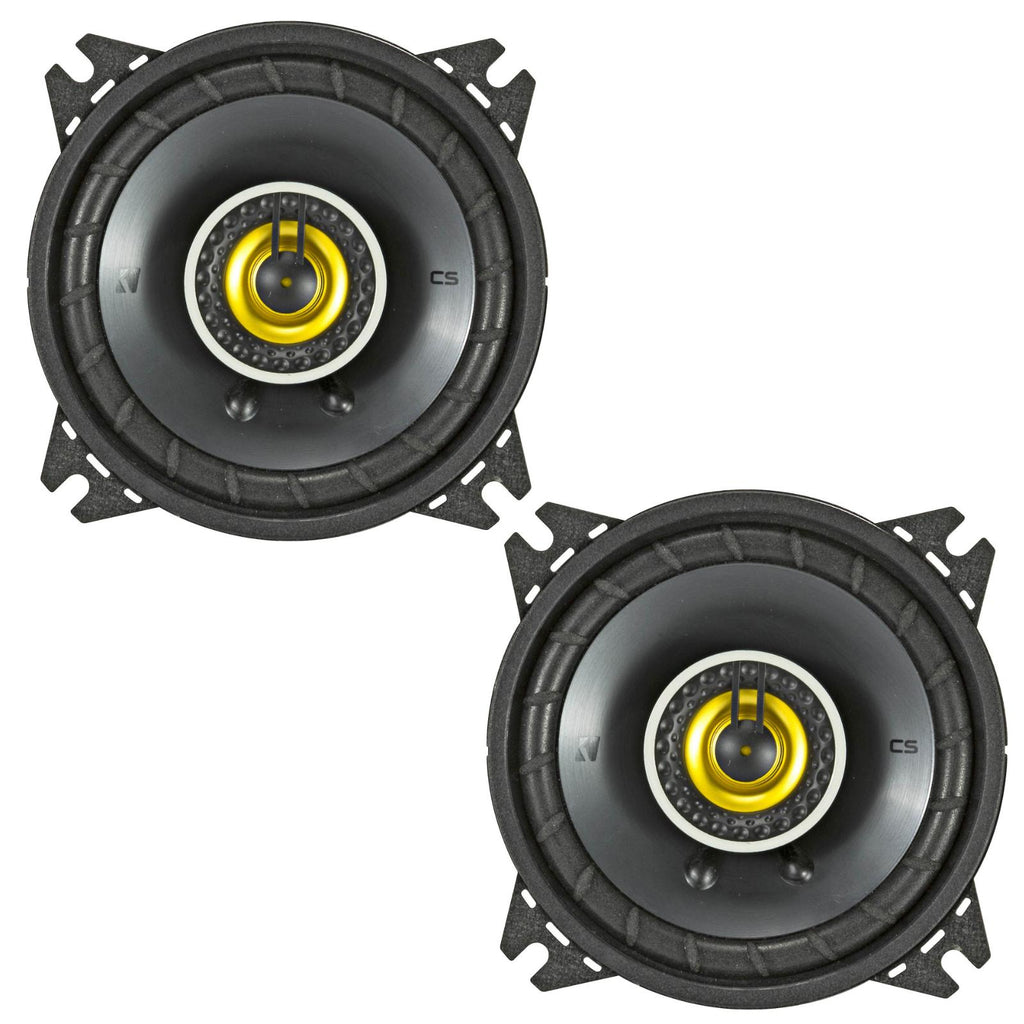 Kicker 46CSC44 CS Series 4" 10cm 2 Way Car Door Dash Coaxial Speakers 50w RMS Pair