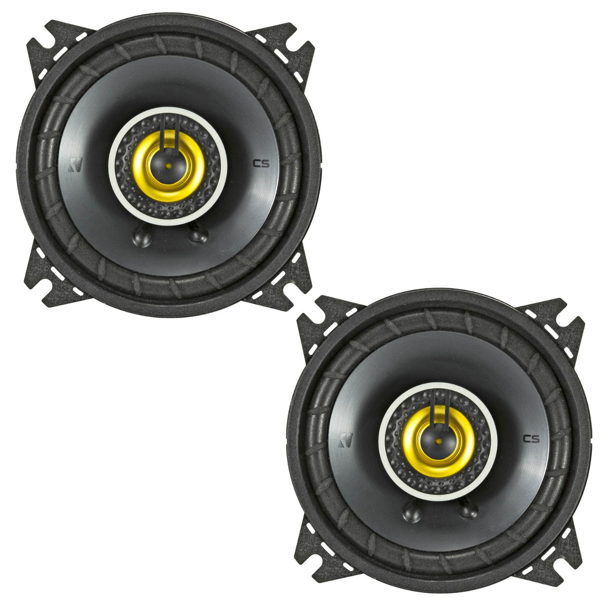 Kicker 46CSC44 CS Series 4" 10cm 2 Way Car Door Dash Coaxial Speakers 50w RMS Pair