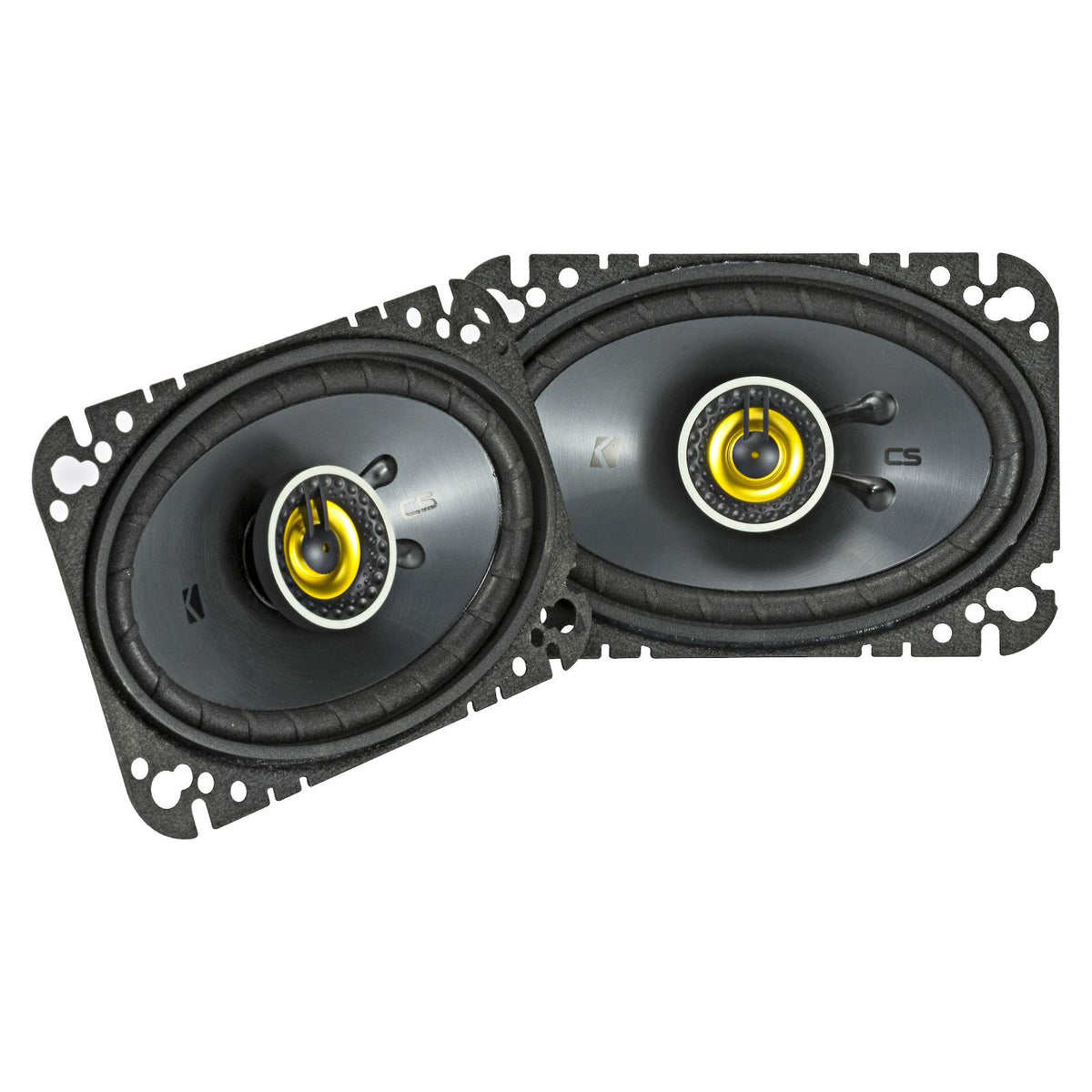Kicker 46CSC464 CS Series 4x6" 2 Way Car Door Dash Coaxial Speakers 50w RMS Pair
